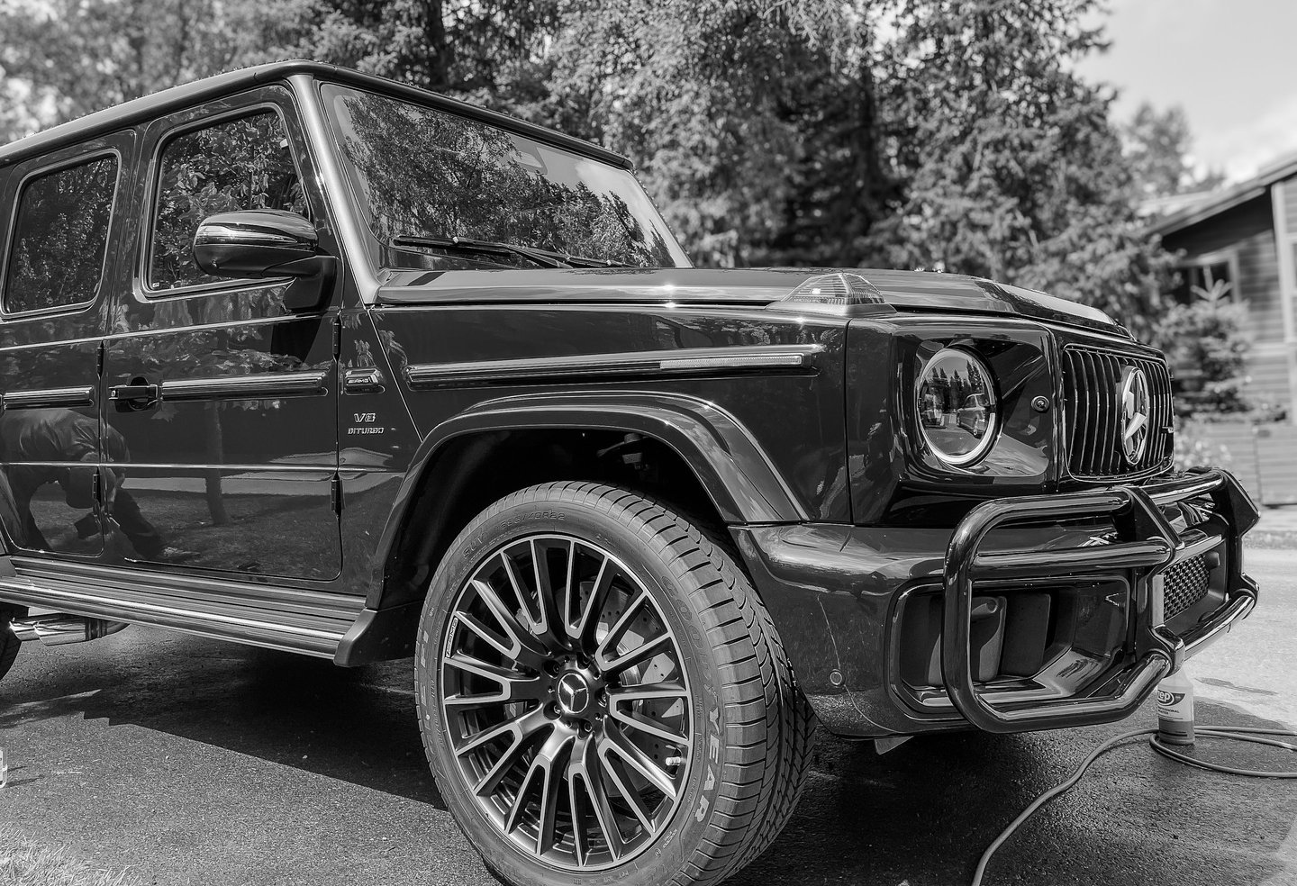 Black SUV detailed by Maroon Mobile Detailing