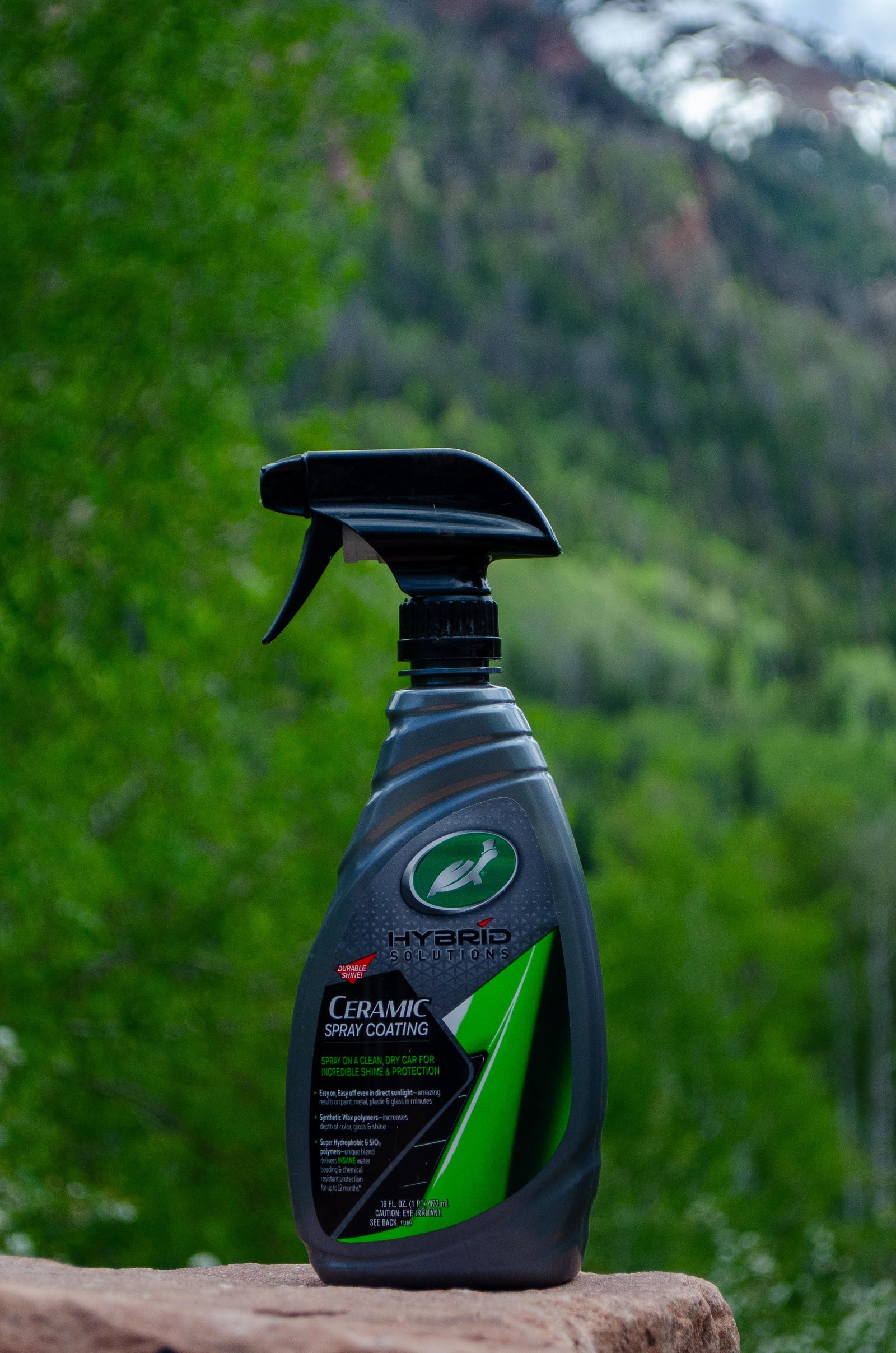 Ceramic spray coating product
