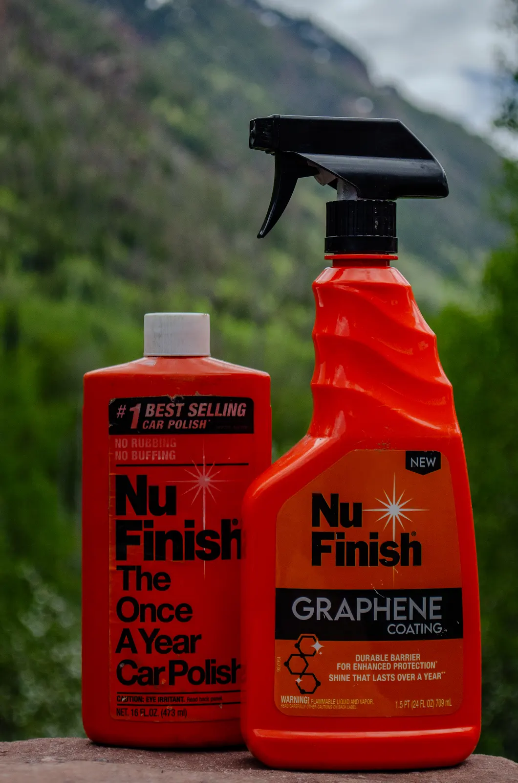 Graphene coating and polish products